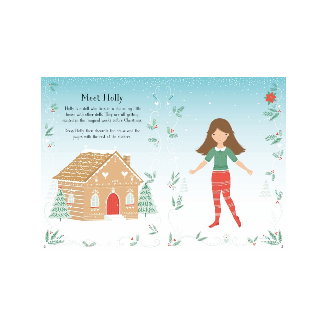 Little Sticker Dolly Dressing Christmas