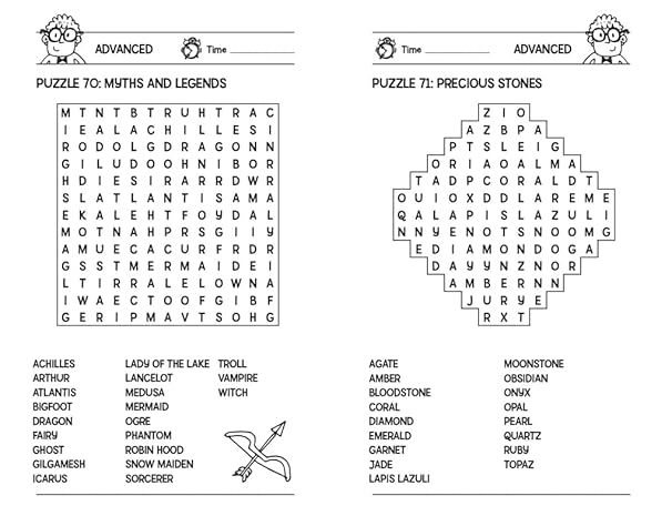 Word Searches for Clever Kids