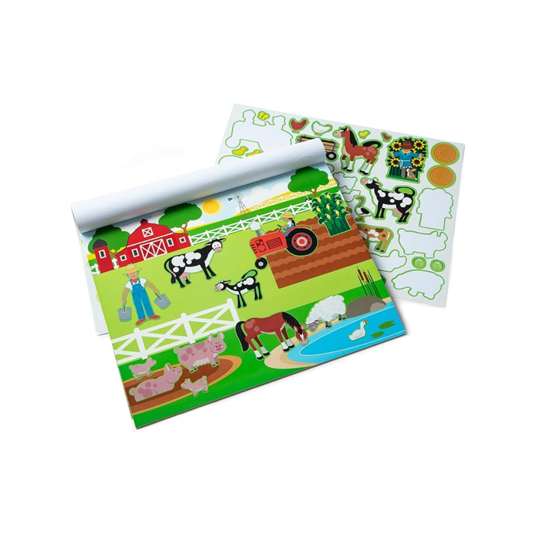 Reusable Sticker Pad: Habitats