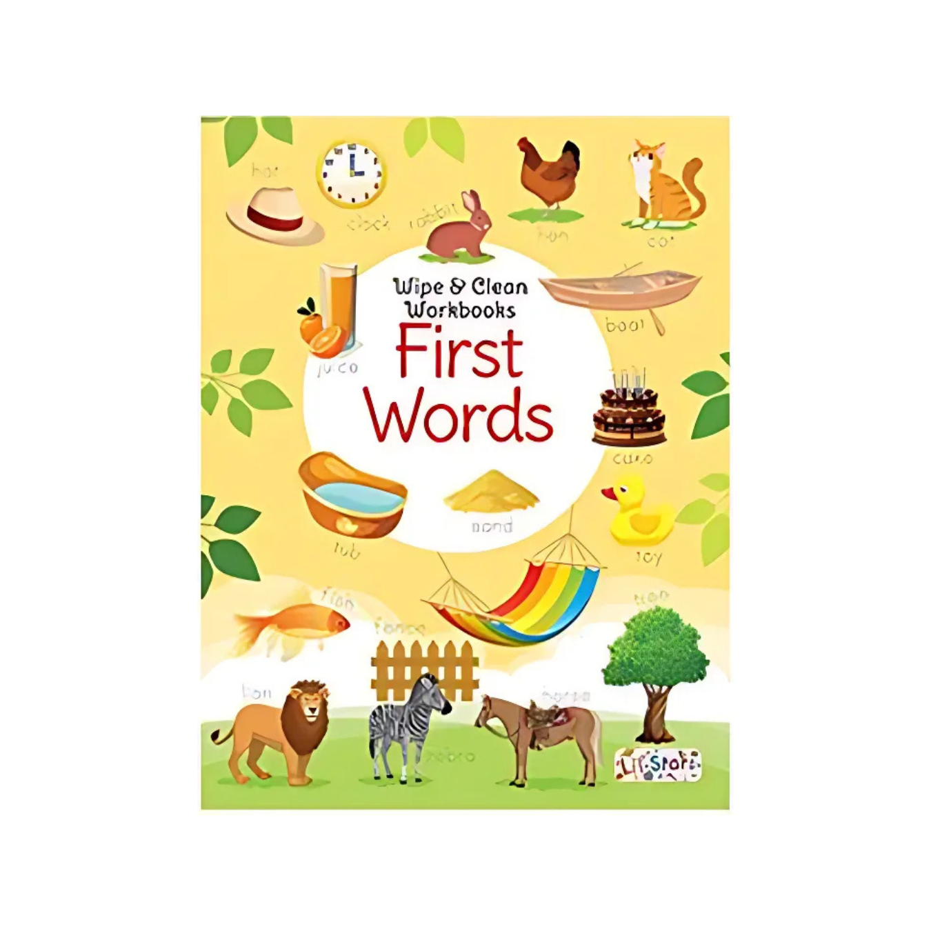 Wipe and clean: First Words