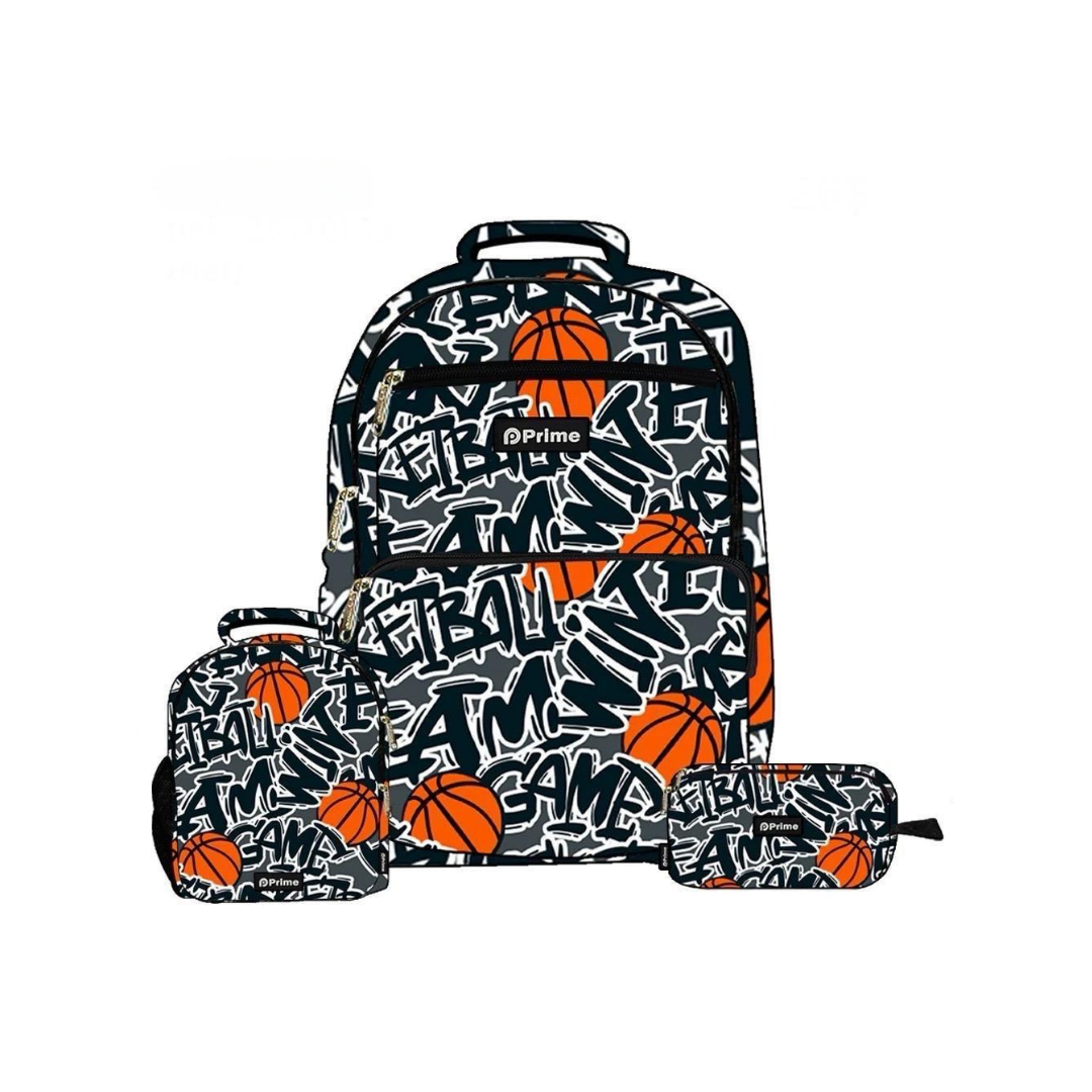 Basketball - Bag, Lunchbag & Pencil Case