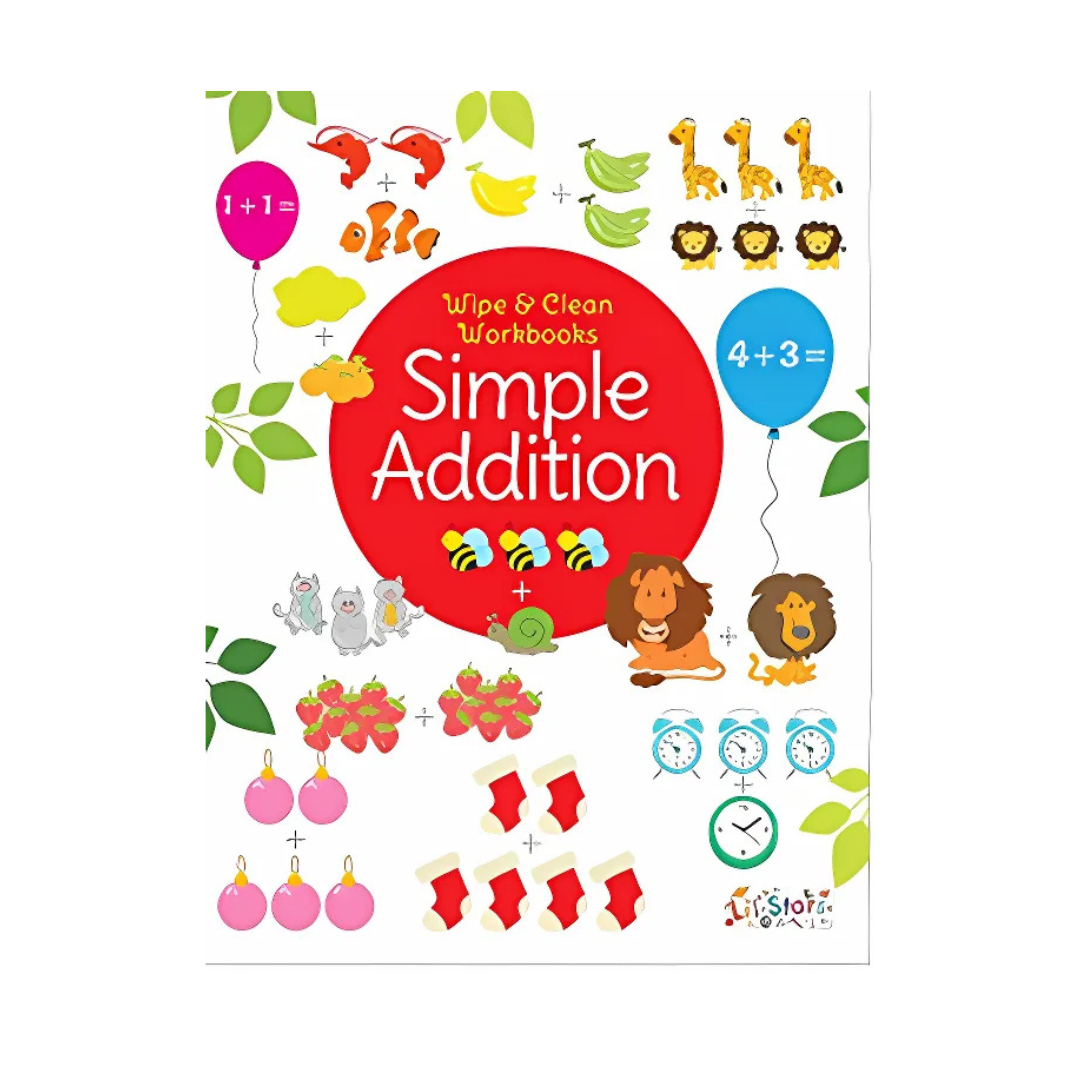 Wipe and clean: Simple Addition