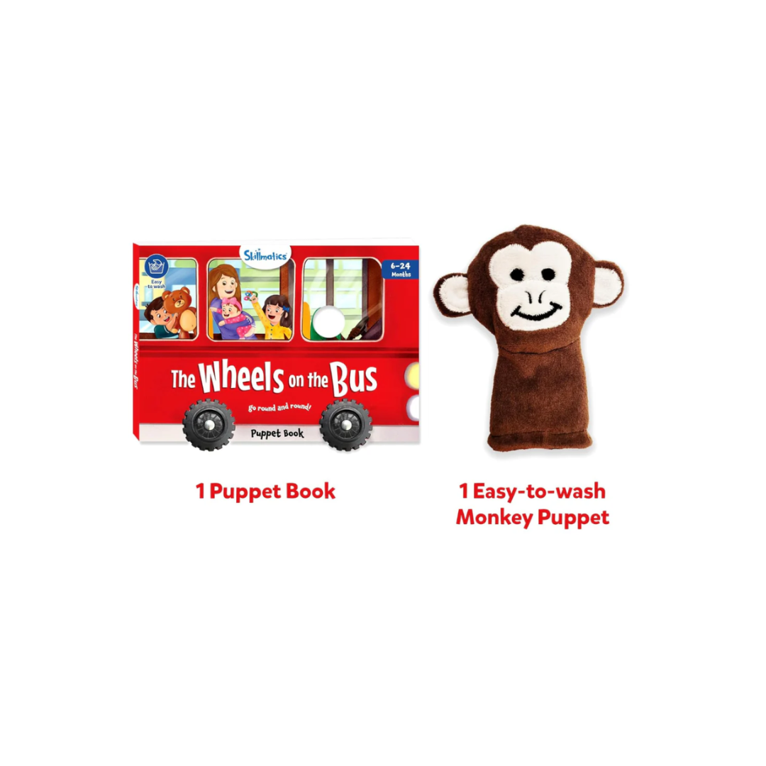 Skillmatics Puppet Book: The Wheels on the Bus