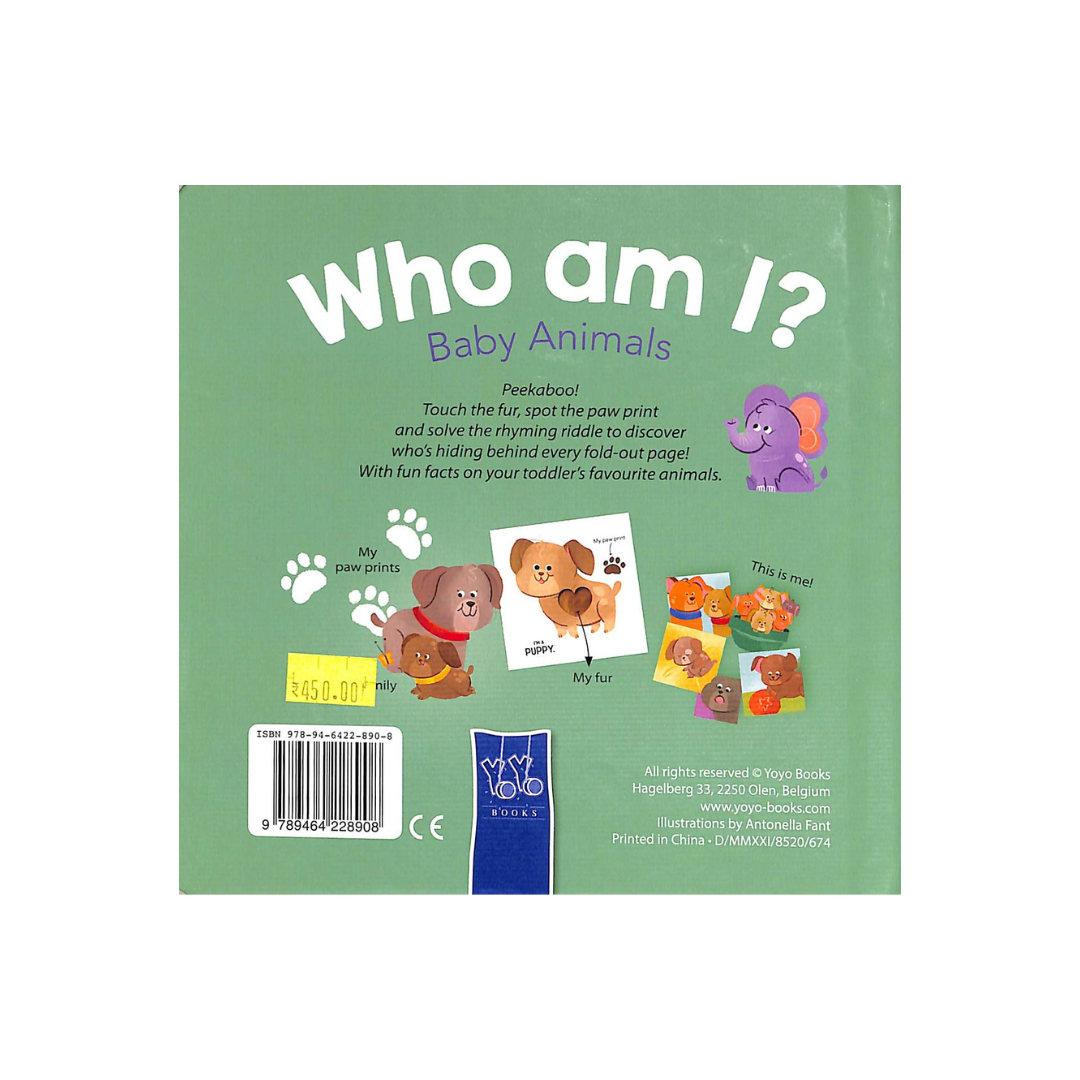 Who Am I? Baby Animals : Touch & Feel Flap Book