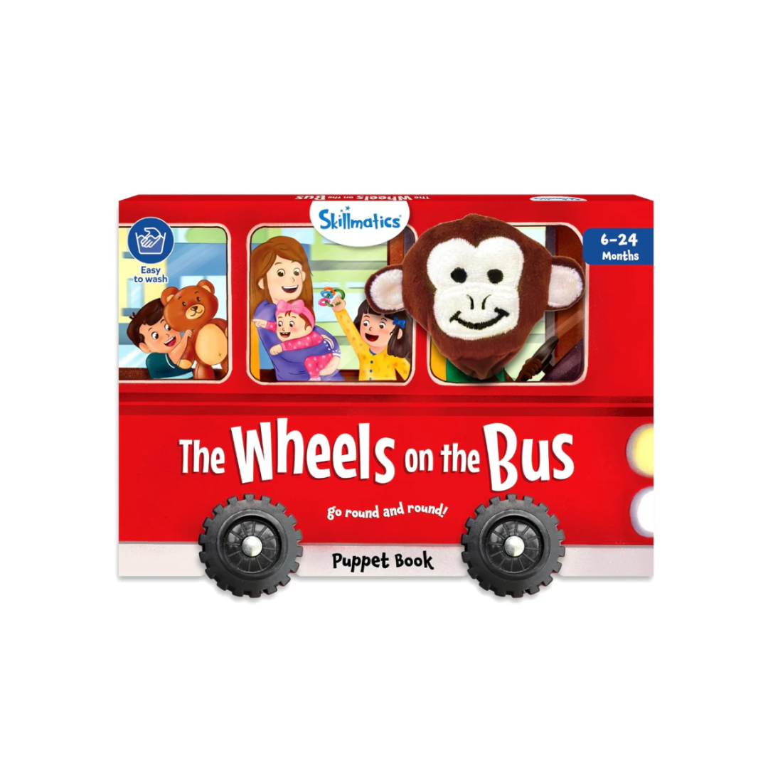 Skillmatics Puppet Book: The Wheels on the Bus