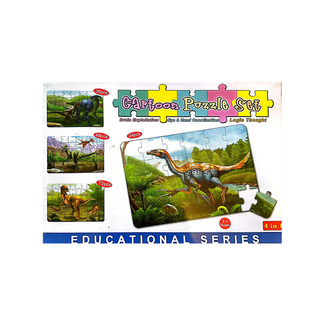 Cartoon Puzzle Set