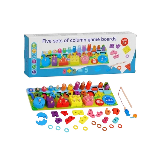 5 in 1 Game Board