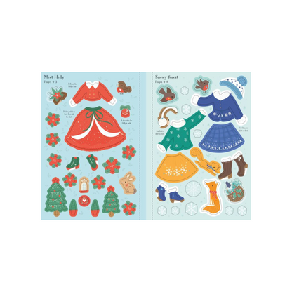Little Sticker Dolly Dressing Christmas