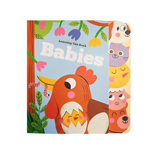 Leaning Tab Book - Babies