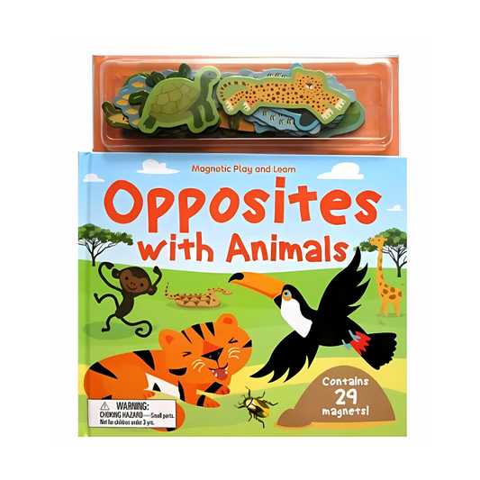 Opposites With Animals - Magnetic Play