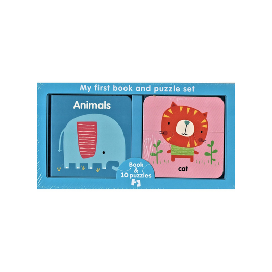 My First Book And Puzzle Collection: Animals