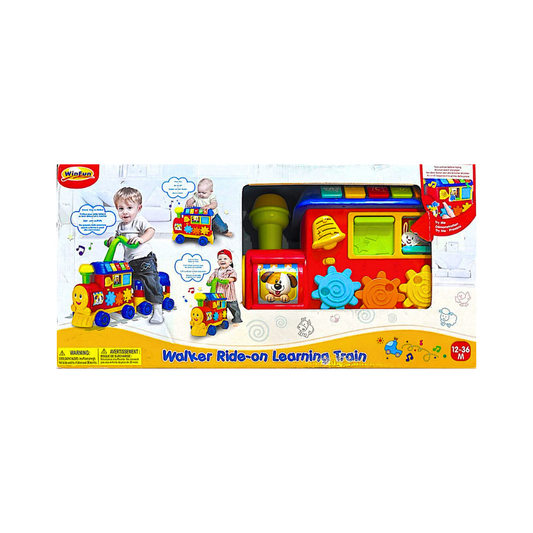 Walker Ride-on Learning Train