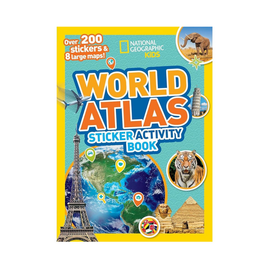 World Atlas Sticker Activity Book