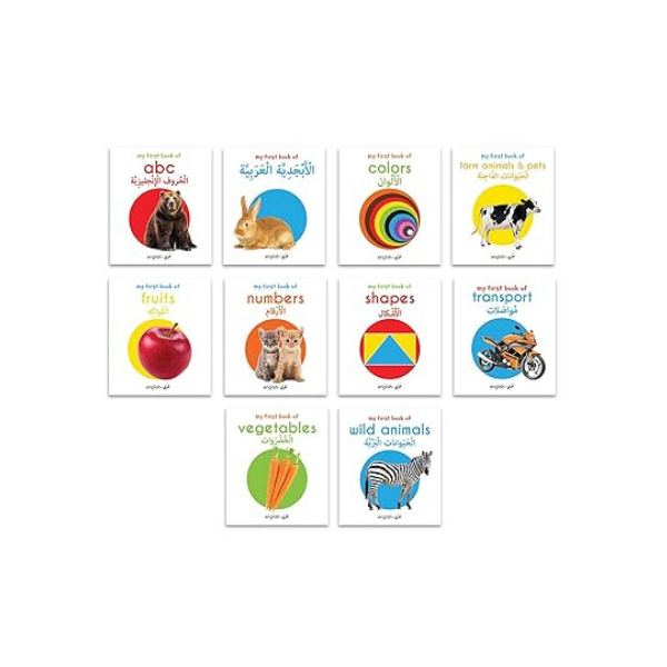 My First English-Arabic Learning Library