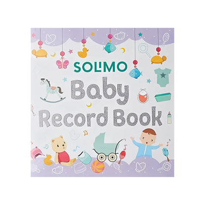 Baby Record Book - Purple