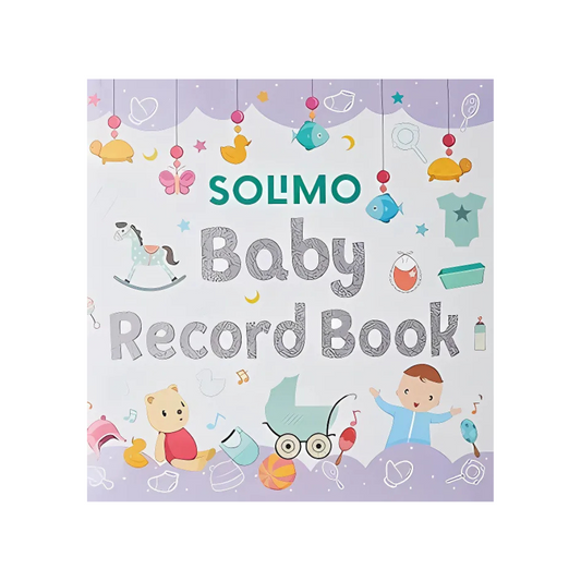 Baby Record Book - Purple
