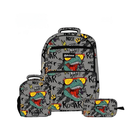 Dinosaur - Bag, Lunchbag & Pencil Case