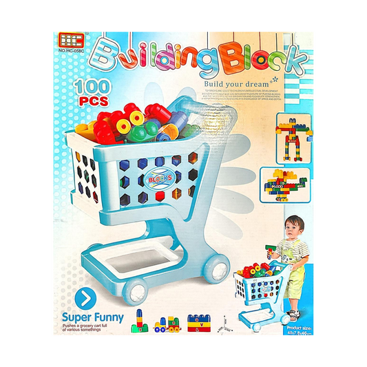 Building Block Supermarket Cart