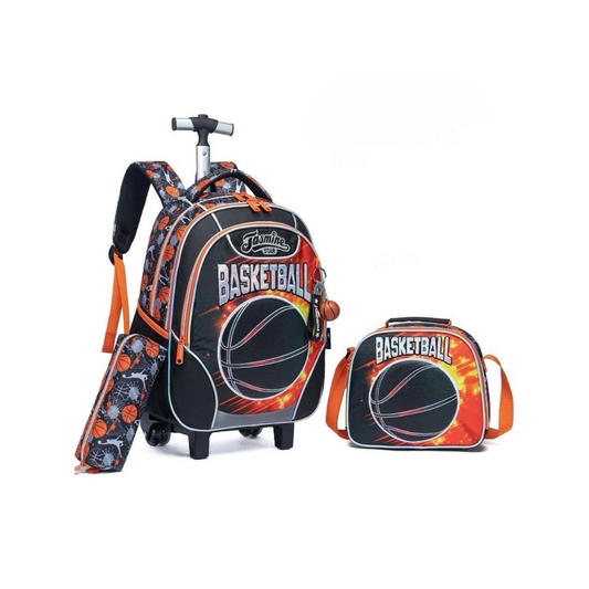 Basketball With Wheels - Bag, Lunchbag & Pencil Case