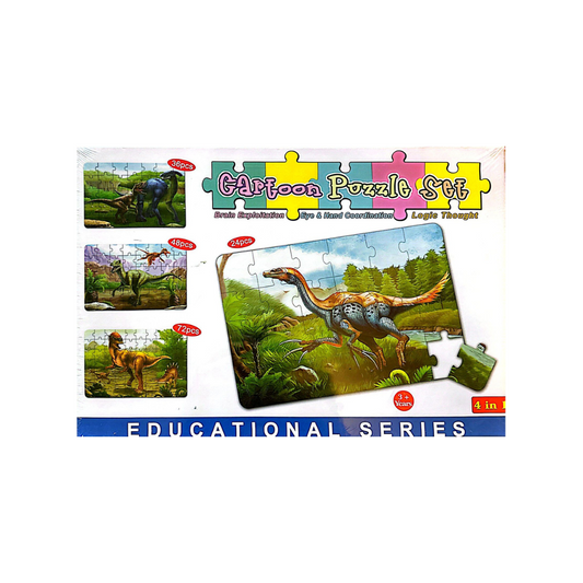 Cartoon Puzzle Set